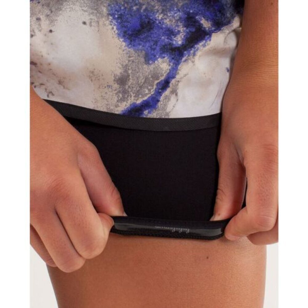 Lululemon Run: Speed Squad Skirt Milky Way Multi Print / Pigment Blue Size 4 - Picture 8 of 13